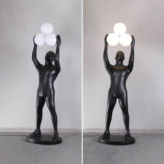 Enlightened Figure Sculptor Floor Lamp Ledecoo