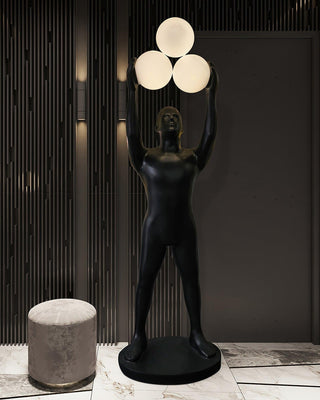 Enlightened Figure Sculptor Floor Lamp Ledecoo