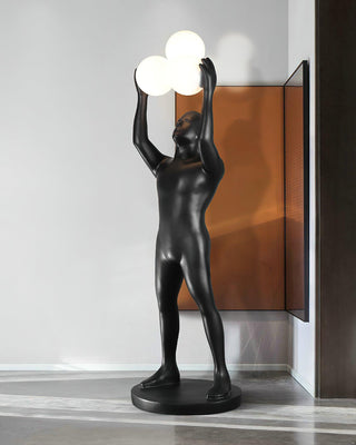 Enlightened Figure Sculptor Floor Lamp Ledecoo
