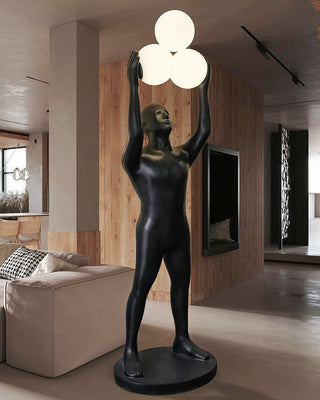 Enlightened Figure Sculptor Floor Lamp Ledecoo