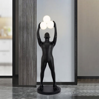 Enlightened Figure Sculptor Floor Lamp Ledecoo
