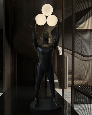 Enlightened Figure Sculptor Floor Lamp Ledecoo