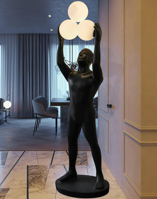 Enlightened Figure Sculptor Floor Lamp Ledecoo