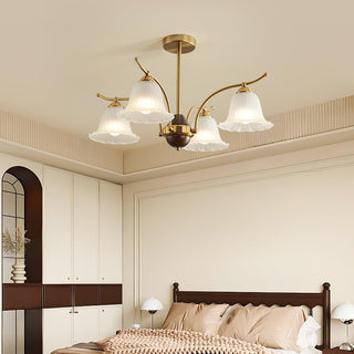 Flora Brass Chandelier Arkstarhome