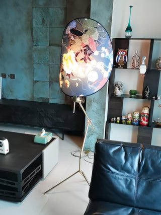 Floral Nocturne Floor Lamp Ledecoo