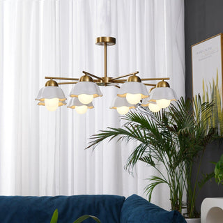 Flower Shade Chandelier Arkstarhome