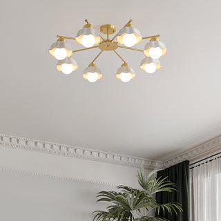 Flower Shade Chandelier Arkstarhome