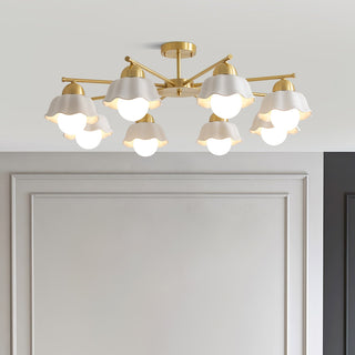 Flower Shade Chandelier Arkstarhome