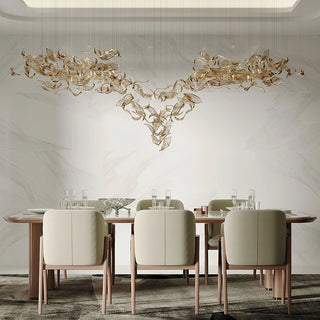 Fluttering Leaves Chandelier Arkstarhome