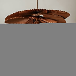 Folded Leaf Lotus Pendant Lamp Arkstarhome