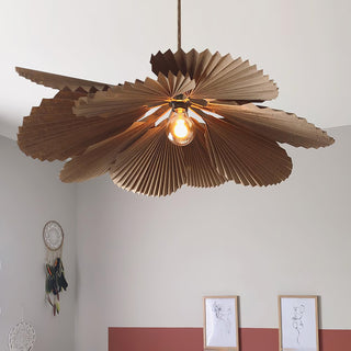 Folded Leaf Lotus Pendant Lamp Arkstarhome
