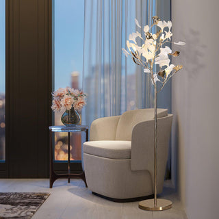 Gingko Leaf Floor Lamp Ledecoo