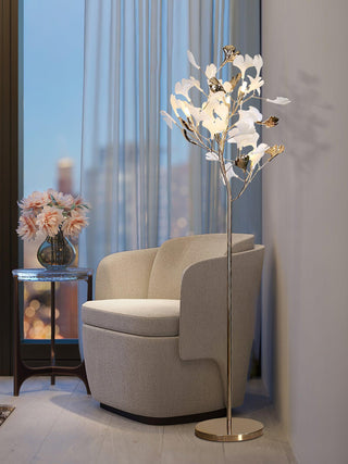 Gingko Leaf Floor Lamp Ledecoo
