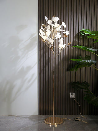 Gingko Leaf Floor Lamp Ledecoo