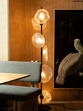 Glass Petals Floor Lamp Ledecoo