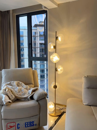 Glass Petals Floor Lamp Ledecoo