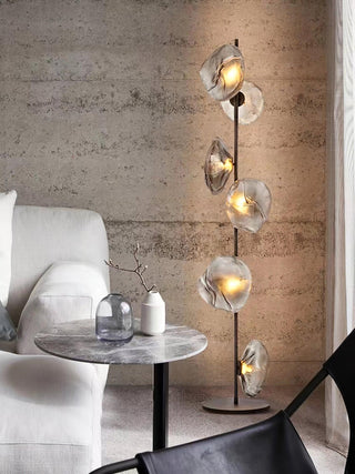 Glass Petals Floor Lamp Ledecoo