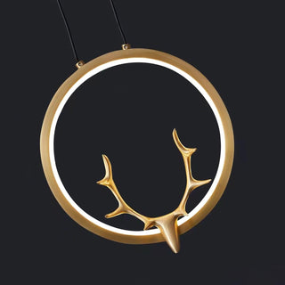 Golden Antler Wall Light Arkstarhome