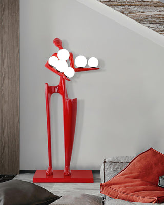 Guardian Sculpture Floor Lamp Ledecoo