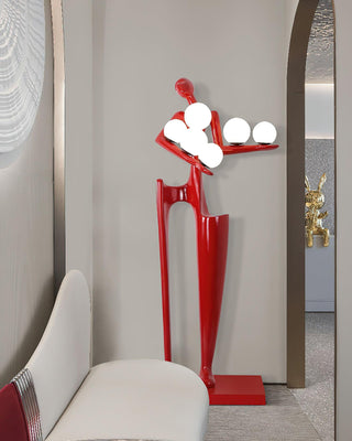 Guardian Sculpture Floor Lamp Ledecoo