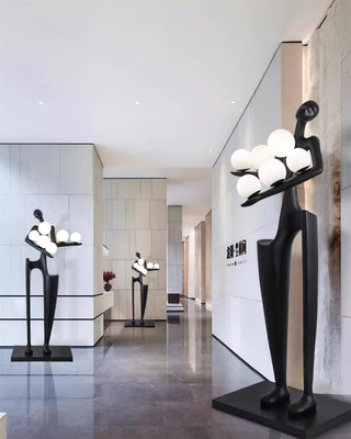 Guardian Sculpture Floor Lamp Ledecoo