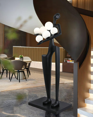 Guardian Sculpture Floor Lamp Ledecoo