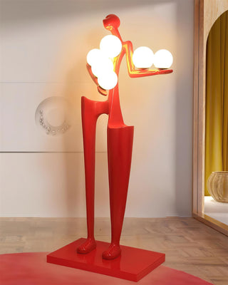 Guardian Sculpture Floor Lamp Ledecoo