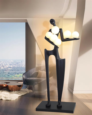 Guardian Sculpture Floor Lamp Ledecoo