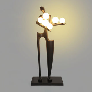 Guardian Sculpture Floor Lamp Ledecoo
