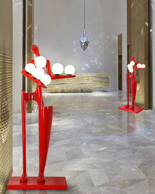 Guardian Sculpture Floor Lamp Ledecoo