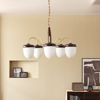 Hazelnut Branch Chandelier Arkstarhome