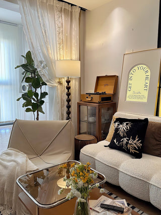 Hugo Barbell Floor Lamp Ledecoo