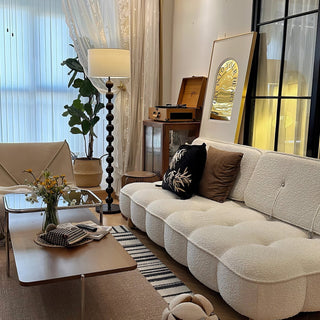 Hugo Barbell Floor Lamp Ledecoo