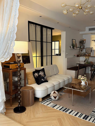 Hugo Barbell Floor Lamp Ledecoo
