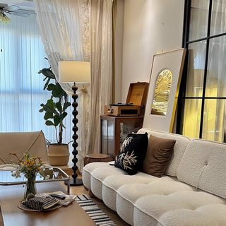 Hugo Barbell Floor Lamp Ledecoo