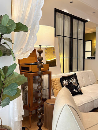 Hugo Barbell Floor Lamp Ledecoo