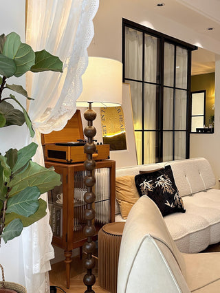 Hugo Barbell Floor Lamp Ledecoo