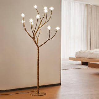 Imitation Wood Floor Lamp Ledecoo