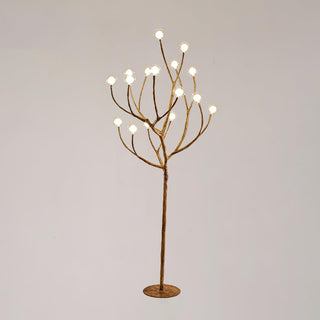 Imitation Wood Floor Lamp Ledecoo
