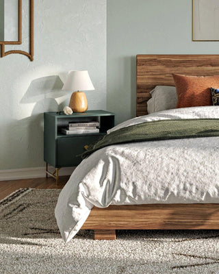 Irving Wood Table Lamp Ledecoo