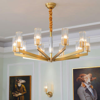Kayla Brass Chandelier Arkstarhome