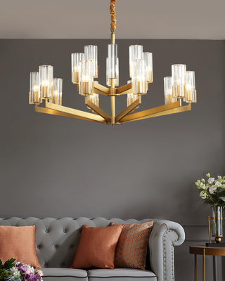 Kayla Brass Chandelier Arkstarhome