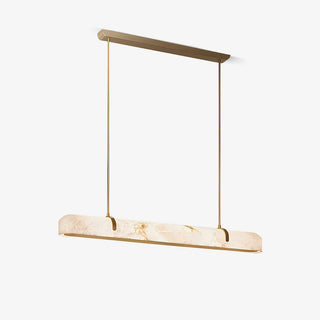Linear Alabaster Chandelier Arkstarhome