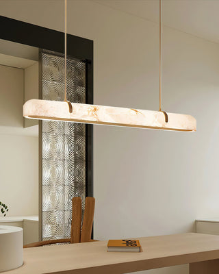 Linear Alabaster Chandelier Arkstarhome
