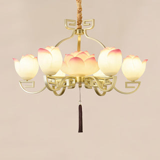 Lotus Bloom Chandelier Arkstarhome