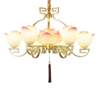 Lotus Bloom Chandelier Arkstarhome