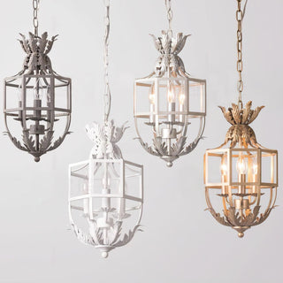 Lustre Retro Cage Chandelier Arkstarhome