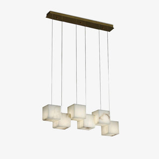 Alabaster Box Chandelier Arkstarhome