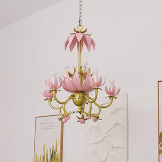 Mardi Gras Blossom Chandelier Arkstarhome