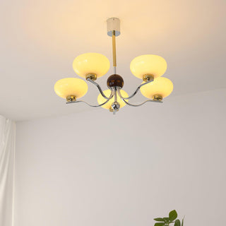 Medieval Glass Bowl Chandelier Arkstarhome